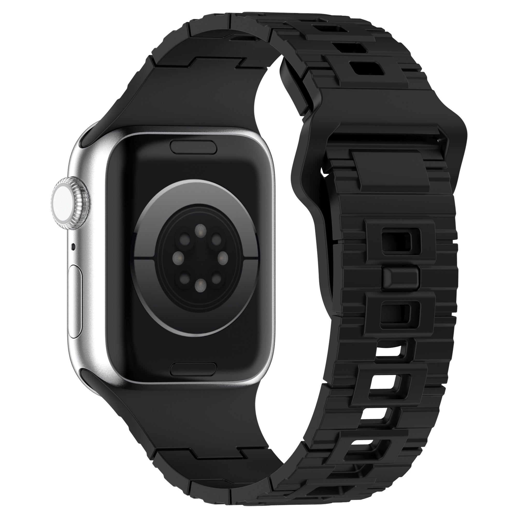 For Apple Watch Ultra 2 49mm Series 9 45mm SE (2023) 44mm Ultra 49mm 8 7 45mm 6 5 4 SE (2022) SE 44mm 3 2 1 42mm Silicone Watch Strap For Apple Watch Ultra 2 49mm Series 9 45mm SE (2023) 44mm Ultra 49mm 8 7 45mm 6 5 4 SE (2022) SE 44mm 3 2 1 42mm Silicone Watch Strap